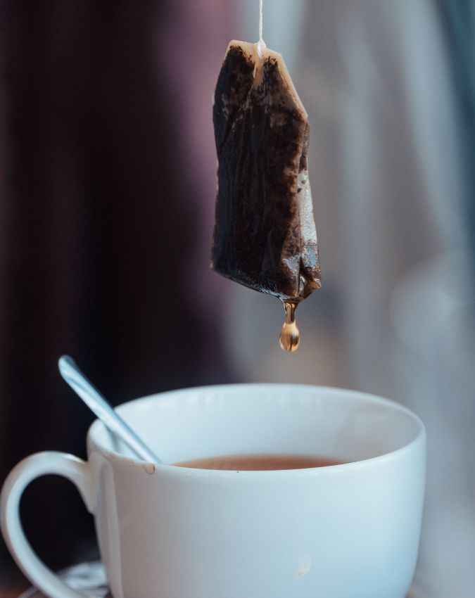 ठंडे टी बैग्स 