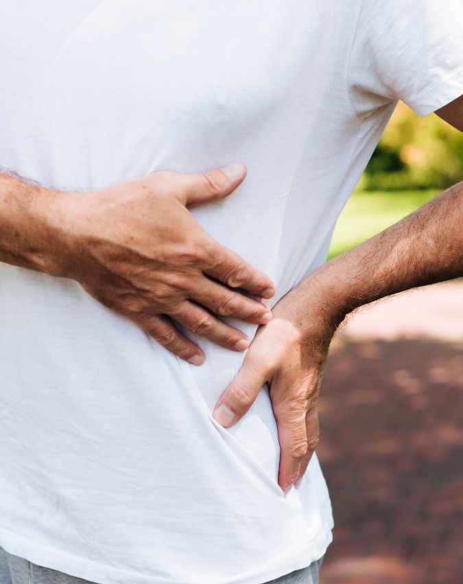 कमर के निचले हिस्से में दर्द 