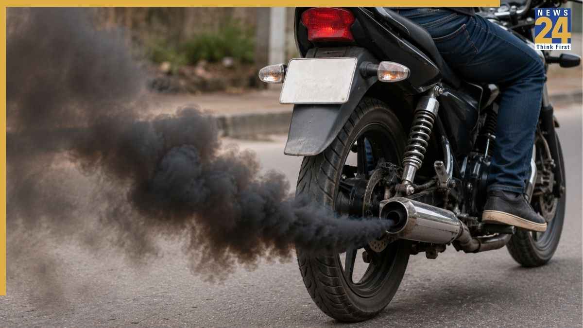 Black smoke