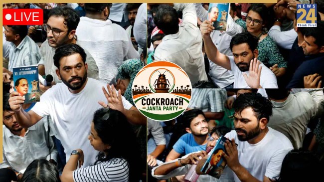 Cockroach Janta Party Protest