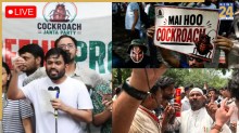 Cockroach Janta Party Protest