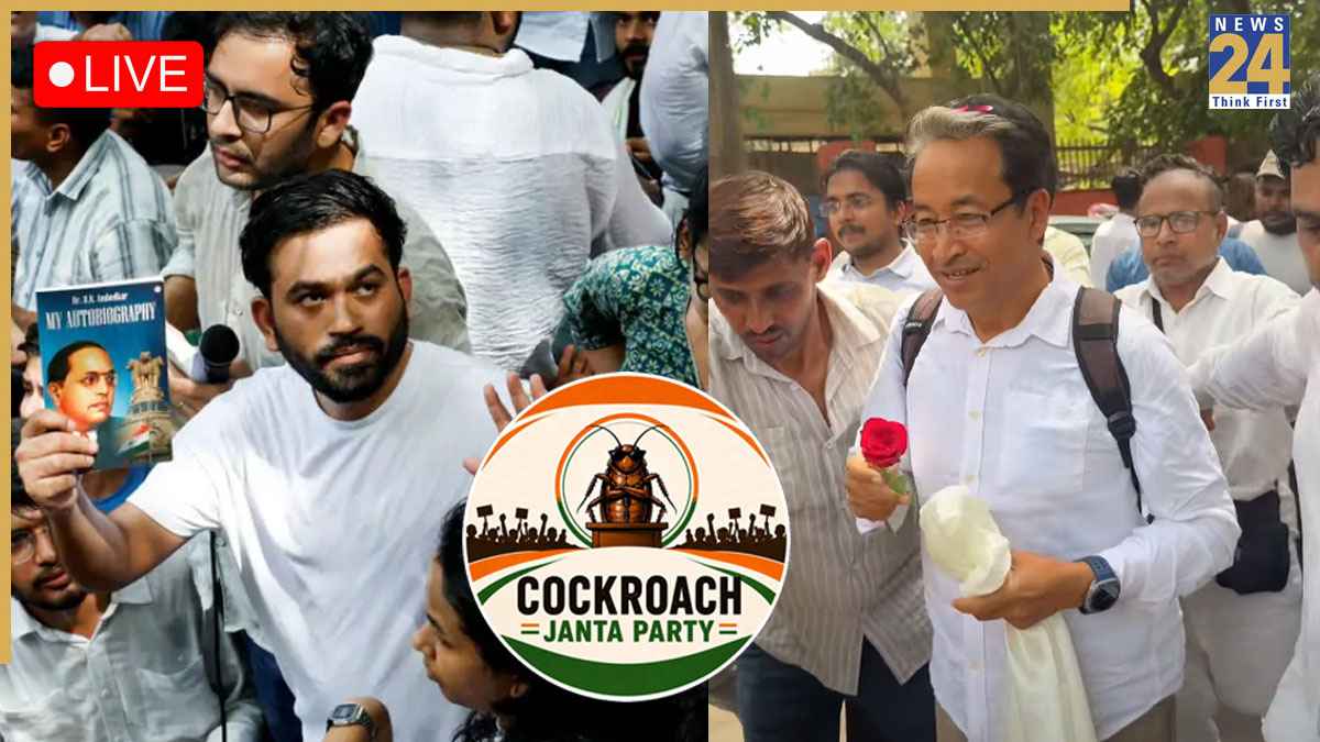 Cockroach Janta Party Protest Cockroach Janta Party Protest