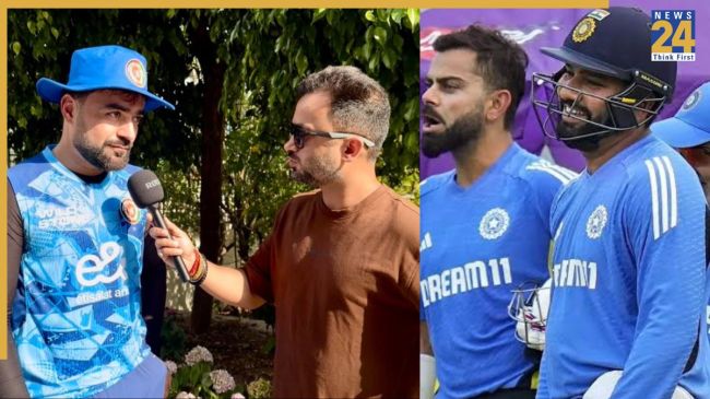 Rohit Sharma and Virat Kohli: Photo Source/ News 24 and X