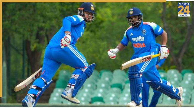 IND A vs SL A Photo Credit: X