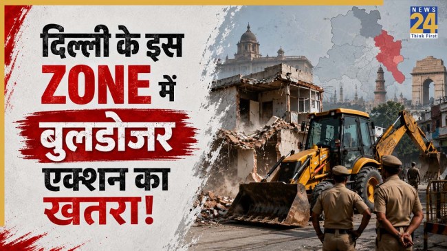 Delhi bulldozer action