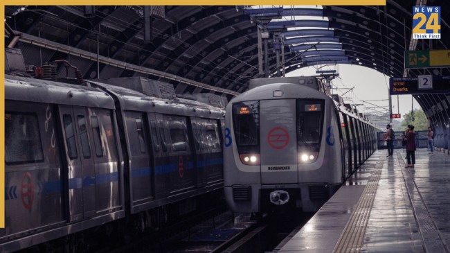 Delhi Gurugram new metro route