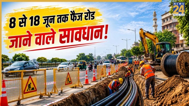 Delhi Traffic Alert For Faiz Road Diversion