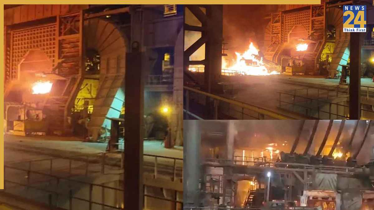 Visakhapatnam Steel Plant Fire