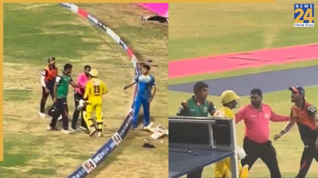 Heated Exchange in T20 Mumbai 2026