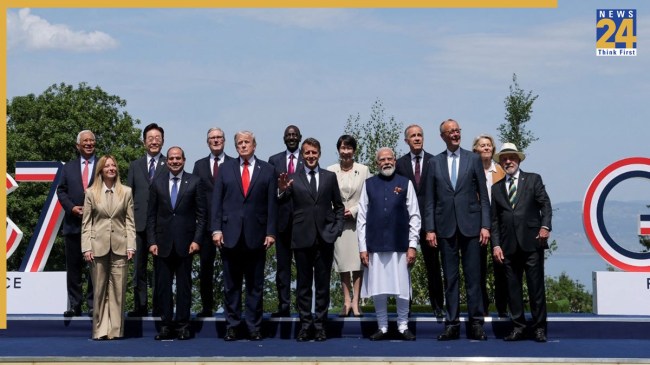 PM Modi and Trump Meet at G7 Summit in France