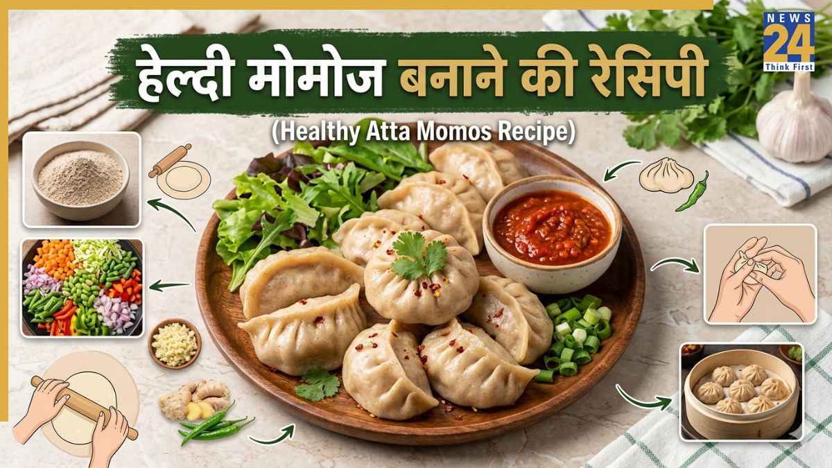 बच्चों के लिए हेल्दी मोमोज बनाने हैं तो तुरंत देख लीजिए यह रेसिपी, स्वाद में बाजार से भी अच्छे बनेंगे ये Momos