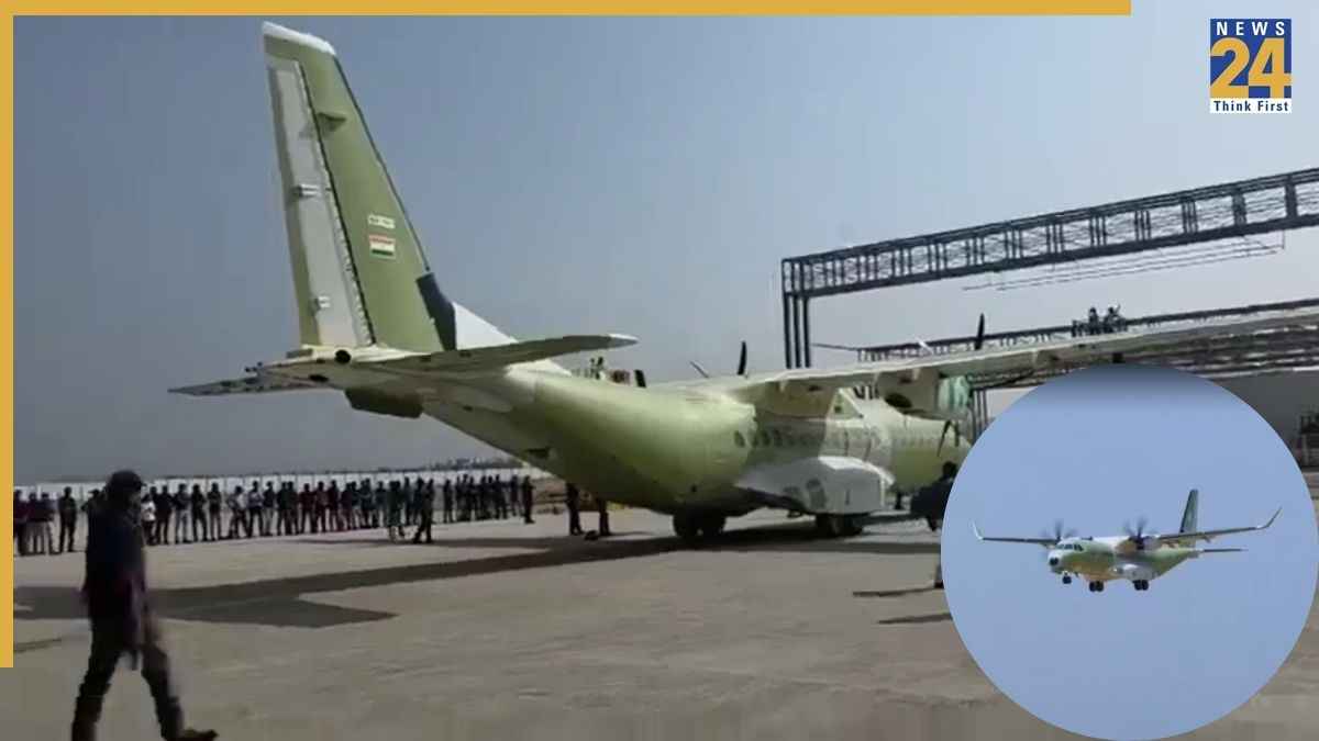 ‘मेक इन इंडिया’ की ऐतिहासिक उड़ान! भारत में बने पहले C295 मिलिट्री एयरक्राफ्ट ने भरी सफल उड़ान, दुश्मनों के छूटे पसीने