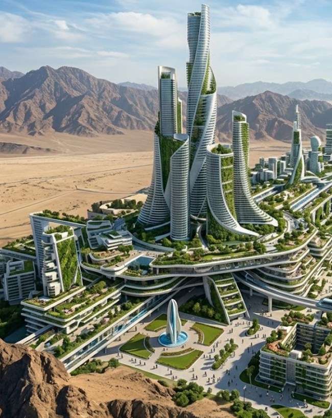 Saudi Arabia’s Futuristic City ‘The Line'-1-2-3-4