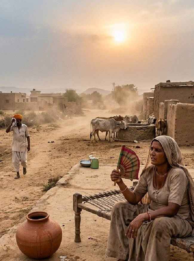 7 राज्यों में लू और उमस भरी गर्मी