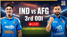 India vs Afghanistan 3rd ODI Live Score
