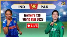 India W vs Pakistan W Live Cricket Score