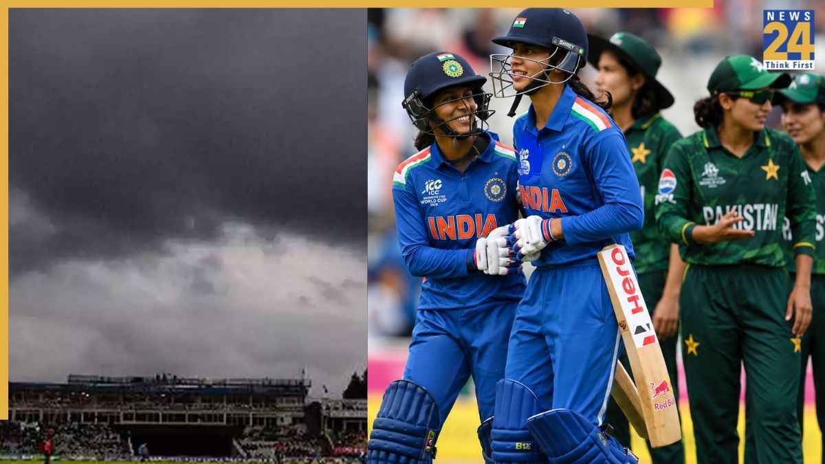 IND W vs PAK W Weather Report