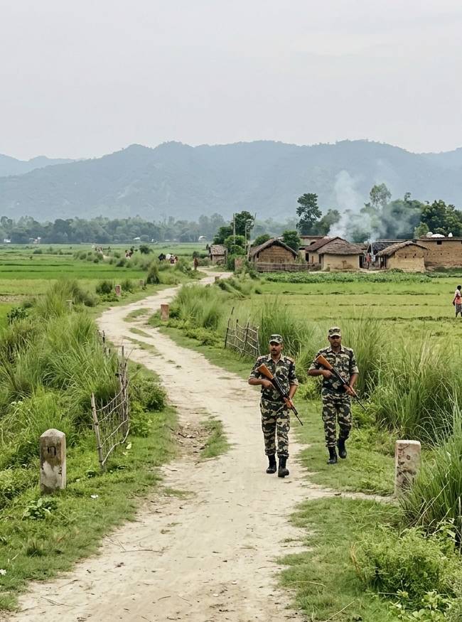 india nepal border-1-2-3