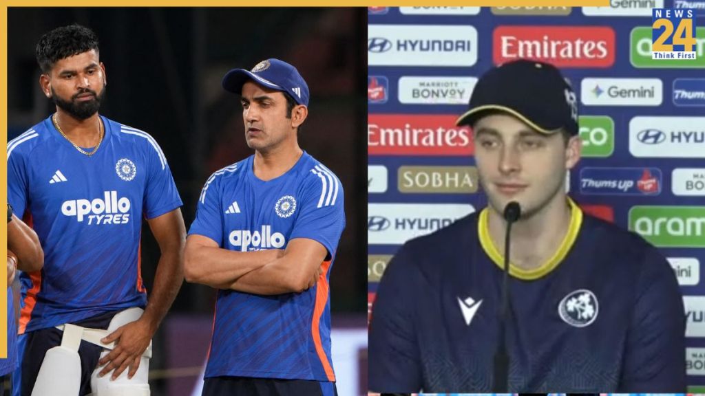 Lorcan Tucker Shreyas Iyer Gautam Gambhir