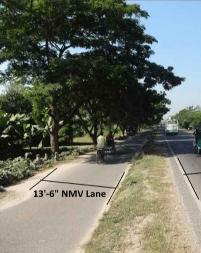 नॉन मोटराइज्ड ट्रांसपोर्ट का विस्तार 