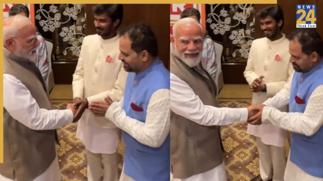 PM Modi Meets Panchayat Stars