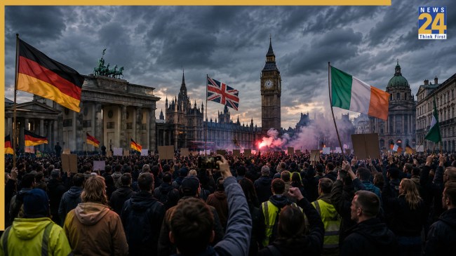 Anti-migrant protests in Europe
