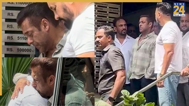 Salman Khan Emotional at Kumud Rane Funeral