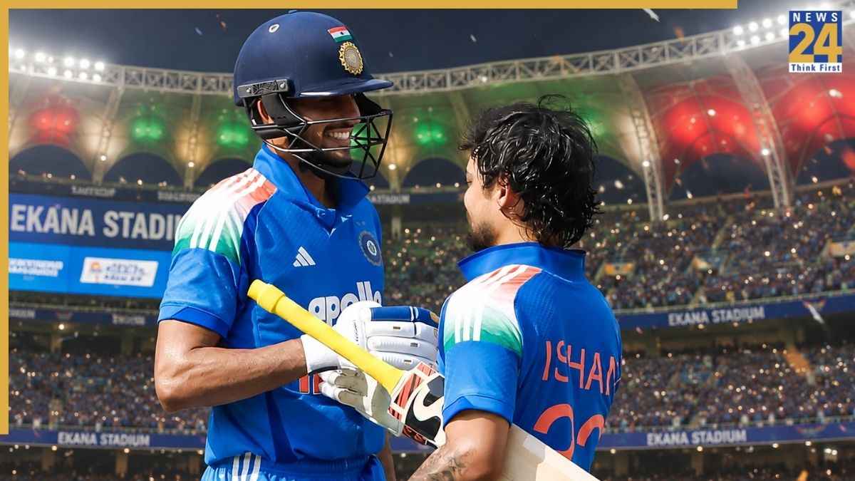 Shubman Gill Ishan Kishan AI Image