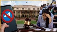 telegram ban for re-neet exam