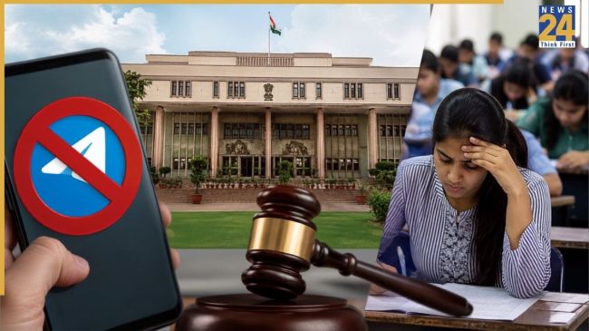 telegram ban for re-neet exam