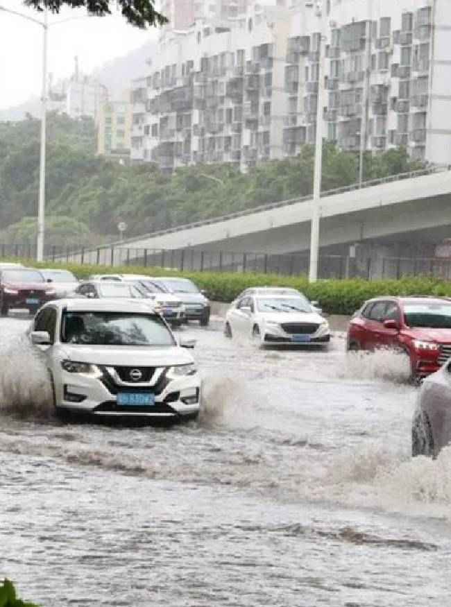 ताइवान में रिकॉर्ड 88 सेंटीमीटर बारिश