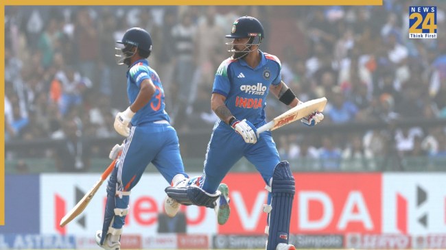 Virat Kohli and Ruturaj Gaikwad