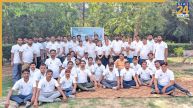अंतरराष्ट्रीय योग दिवस पर अक्षय पात्र के कर्मचारियों ने किया सामूहिक योगाभ्यास