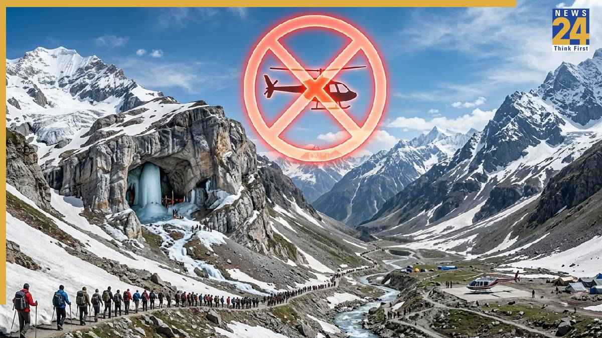 amarnath yatra helicopter service ban