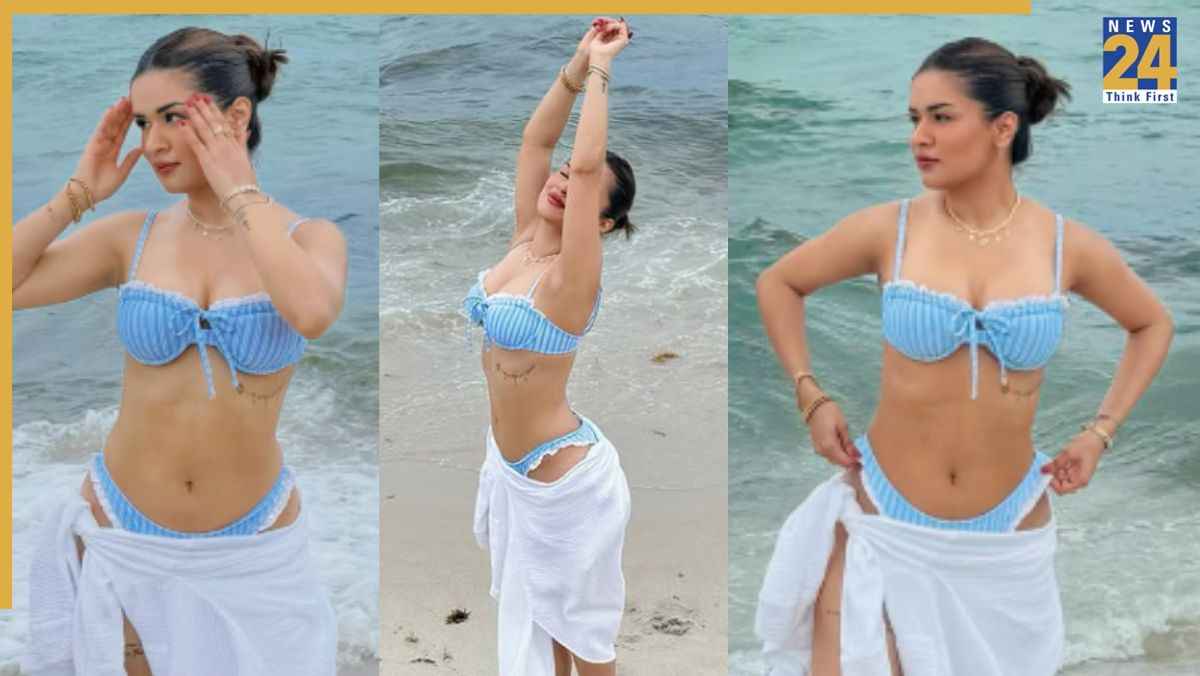 ब्लू बिकिनी में अवनीत कौर ने बढ़ाया इंटरनेट का पारा! Beach लुक की कातिलाना फोटोज वायरल