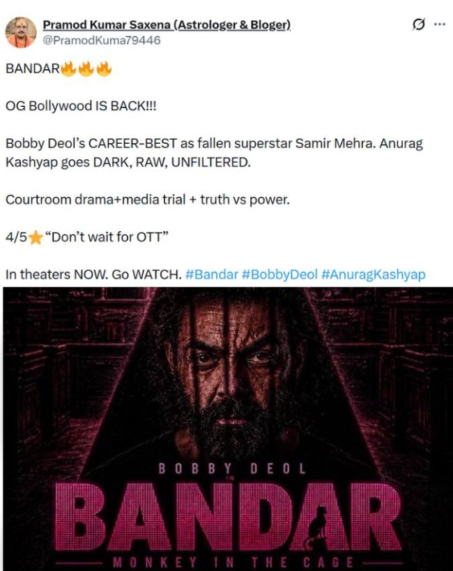Bandar Movie Review-1-2-3