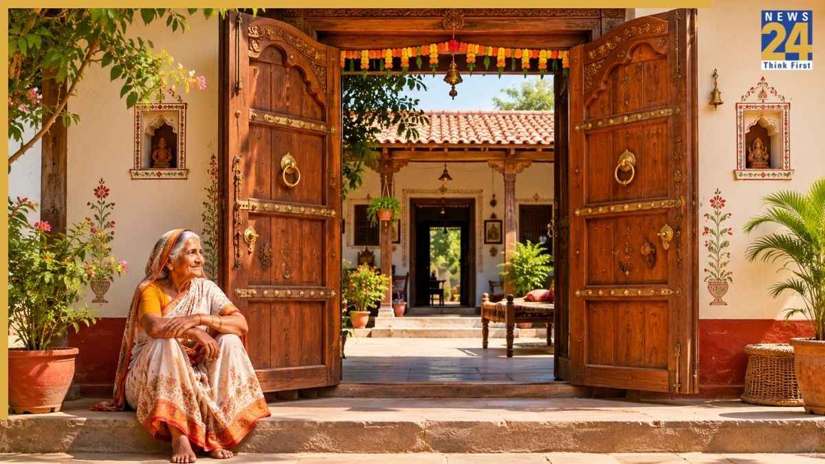 double-leaf doors