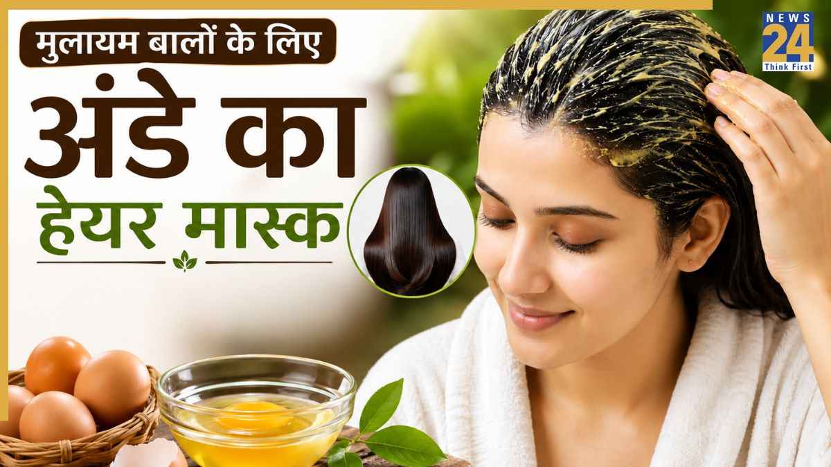 रूखे, सूखे और बेजान बालों के लिए बेस्ट हैं अंडे के ये 2 हेयर मास्क, 20 मिनट लगाए रखने पर ही दिखने लगेगा असर