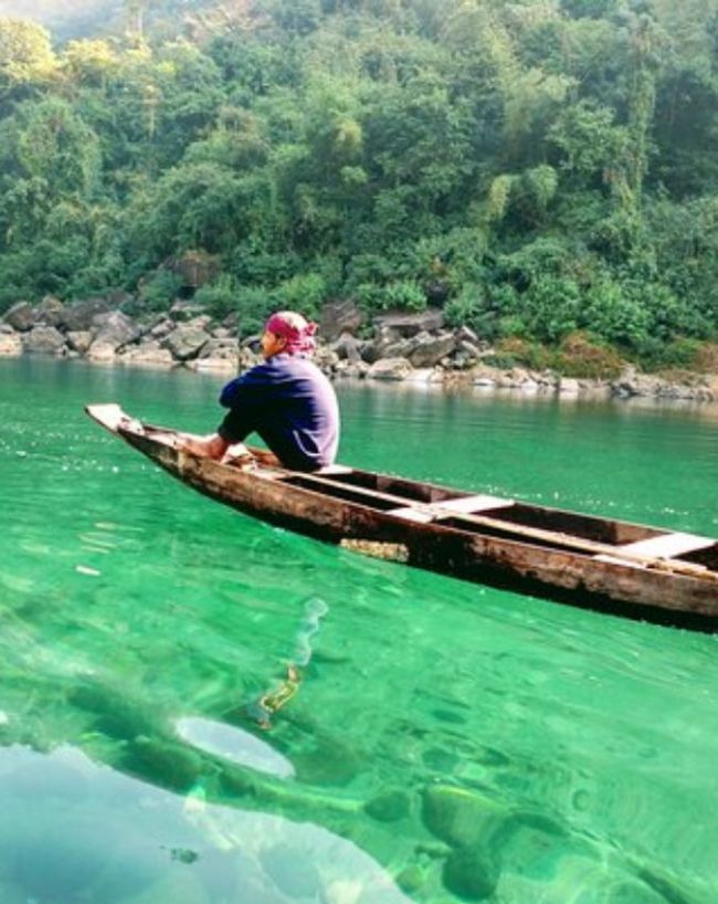 Meghalaya’s Dawki River-1-2-3-4
