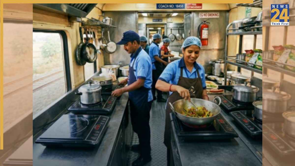 indian railway pantry