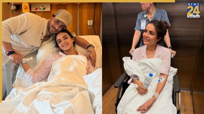 jasmin bhasin hospitalised on her birthday