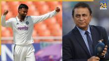 Manav Suthar and Sunil Gavaskar