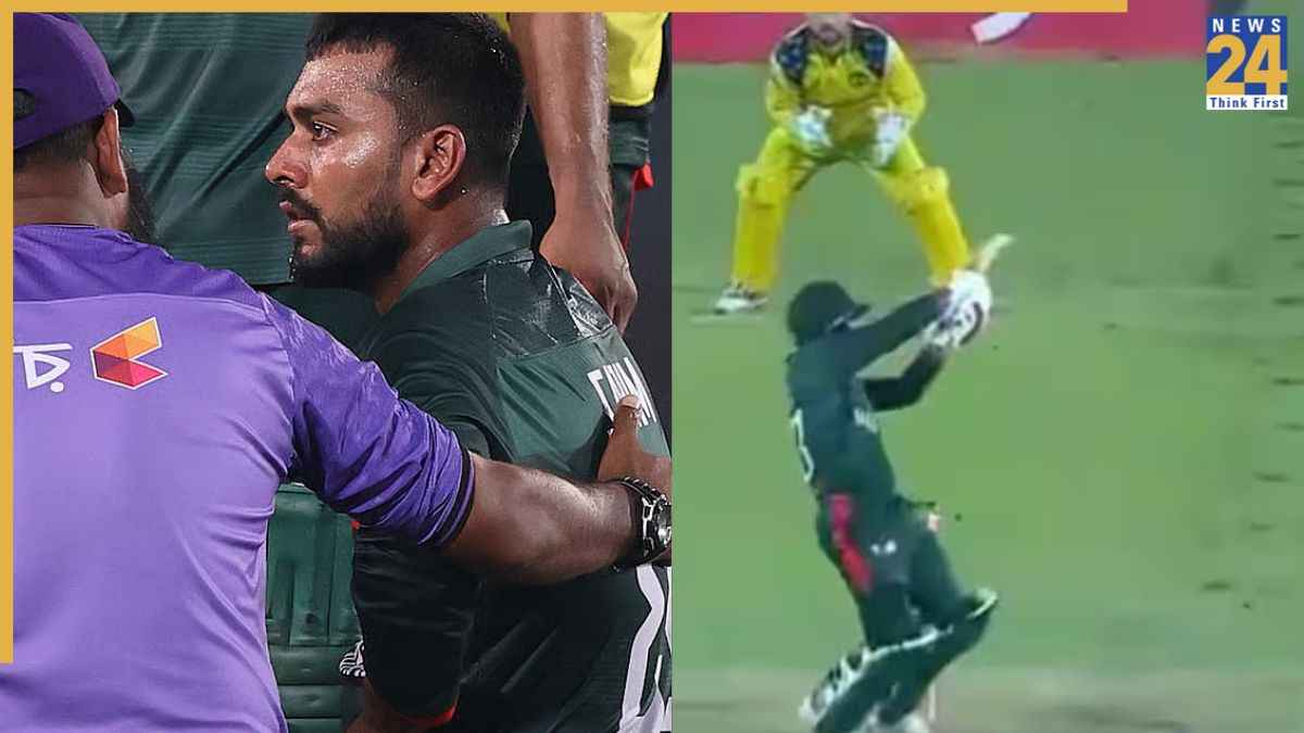 BAN vs AUS मैच में बड़ा हादसा! घातक बाउंसर से चोटिल हुआ स्टार खिलाड़ी, अस्पताल में करना पड़ा भर्ती
