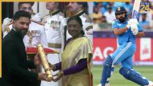 Rohit Sharma awarded with Padma Shri