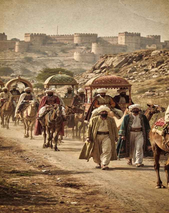 लंबी दूरी की यात्रा के लिए परवाना होता था जरूरी