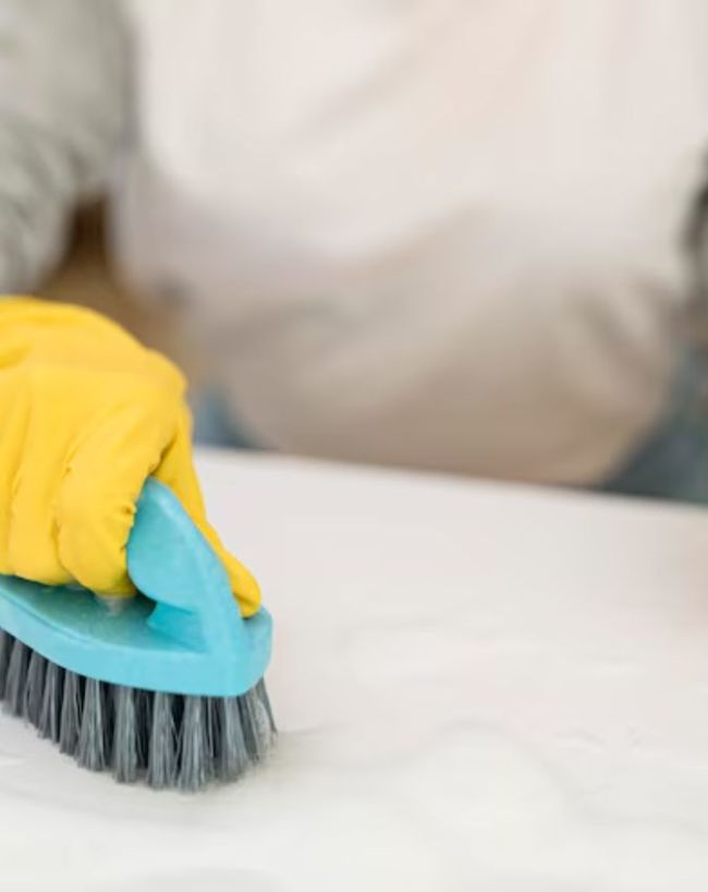 how to make marble floor germ free-1-2-3-4