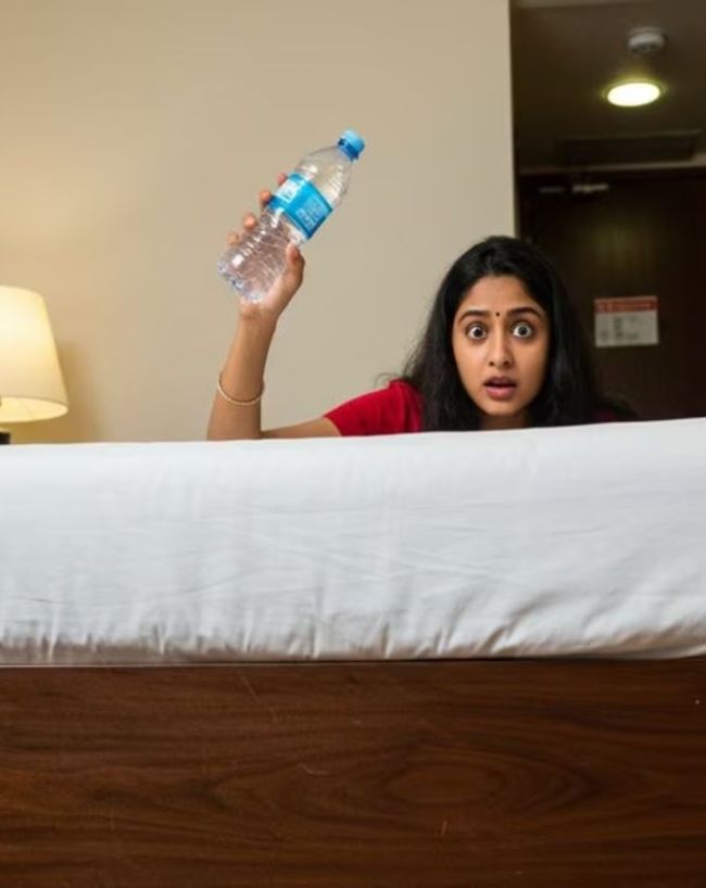 Why not keep a water bottle near bed-1-2-3-4