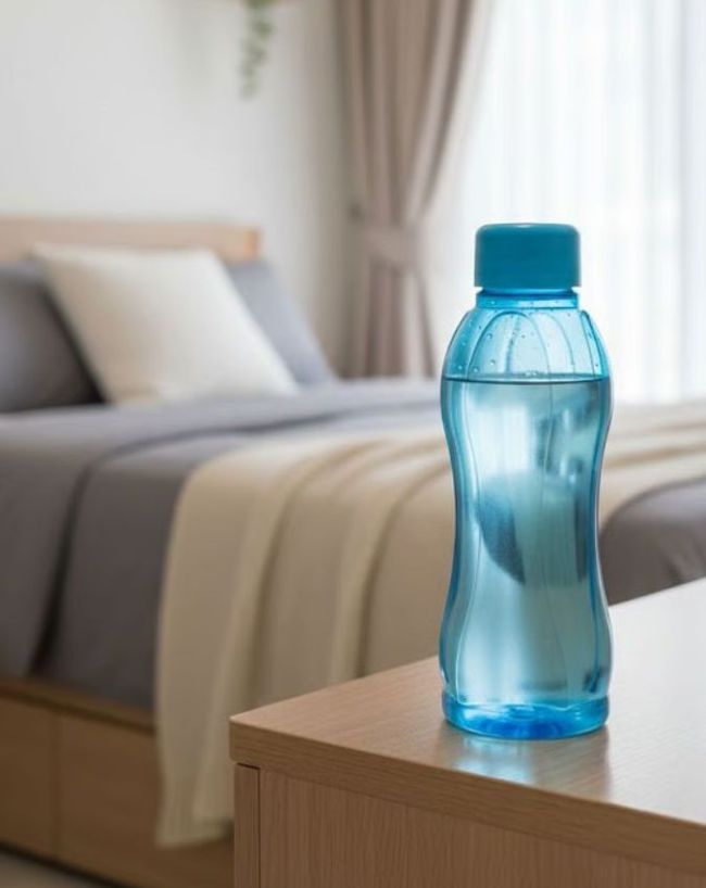 Why not keep a water bottle near bed-1-2-3-4-5