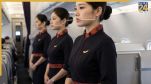 Air Hostess Hold Cigarette