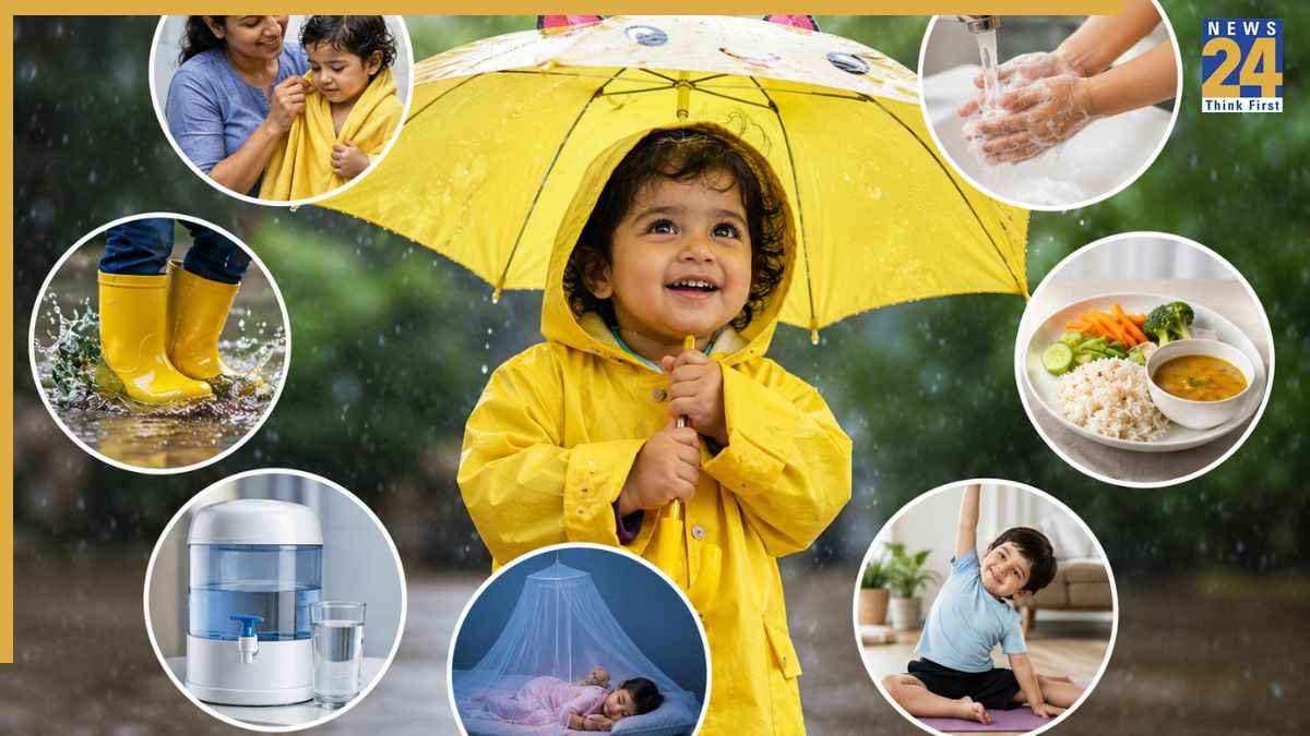 Monsoon Kids Hygiene Tips